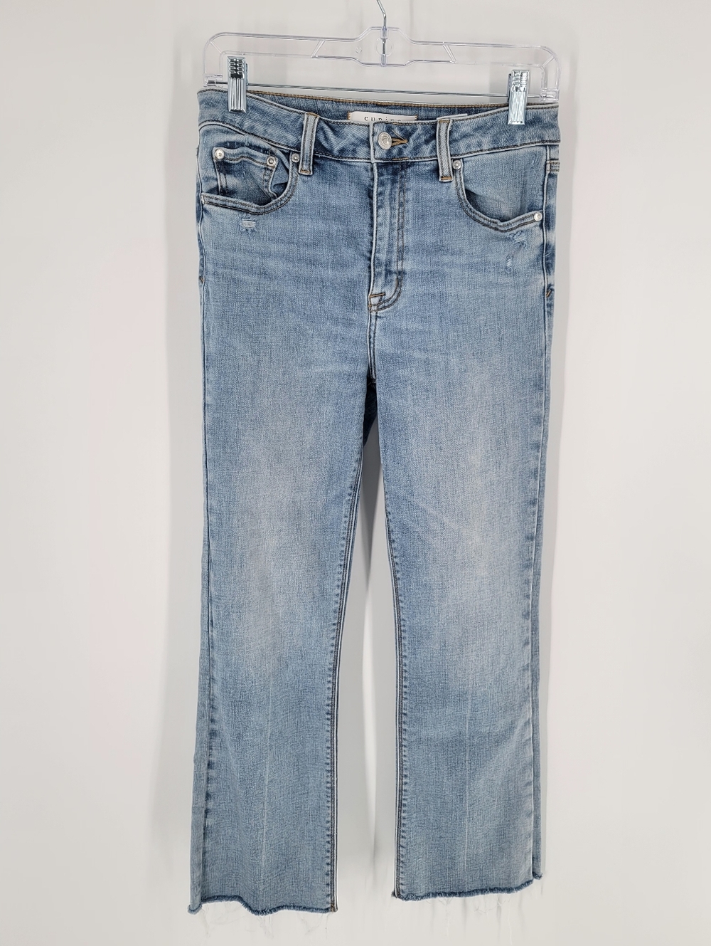Eunina High RIse Light Blue Straight-Leg Jeans Size 28